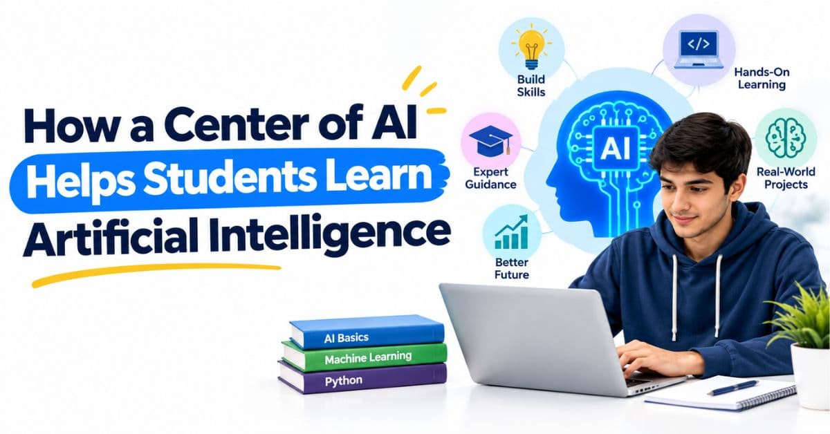 How a Center of AI Helps Students Learn Artificial Intelligence
